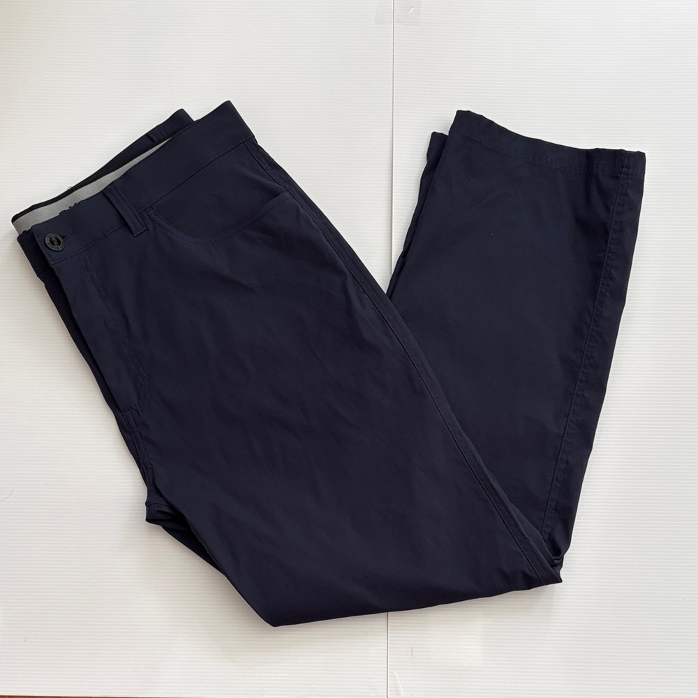 Orivs Men's Navy Stretch Chino Pants - Classic Casual